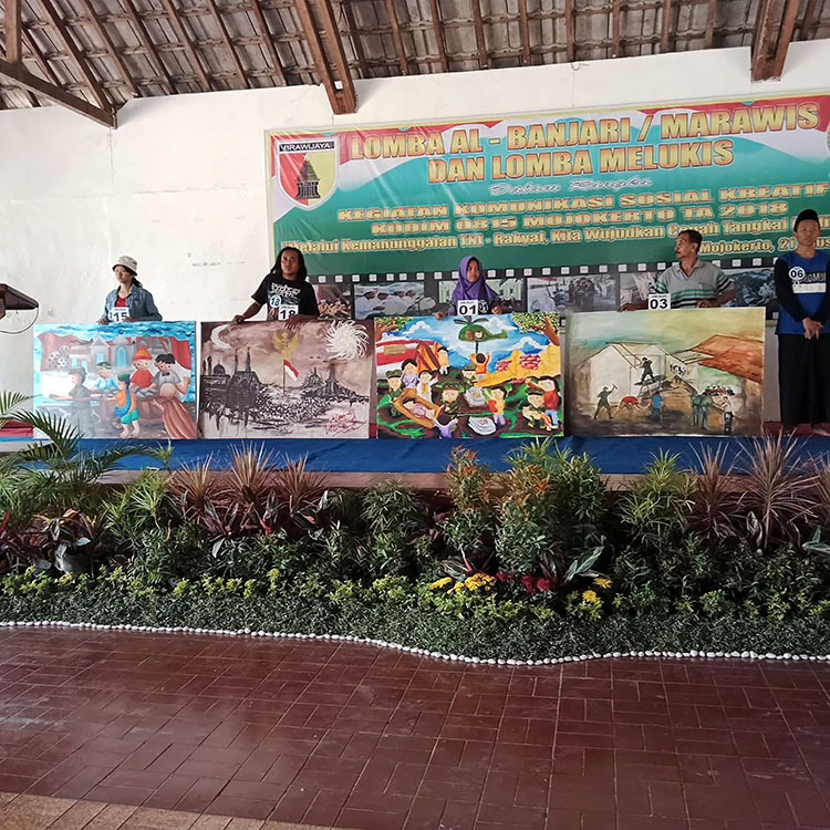 Juara II Lomba Melukis